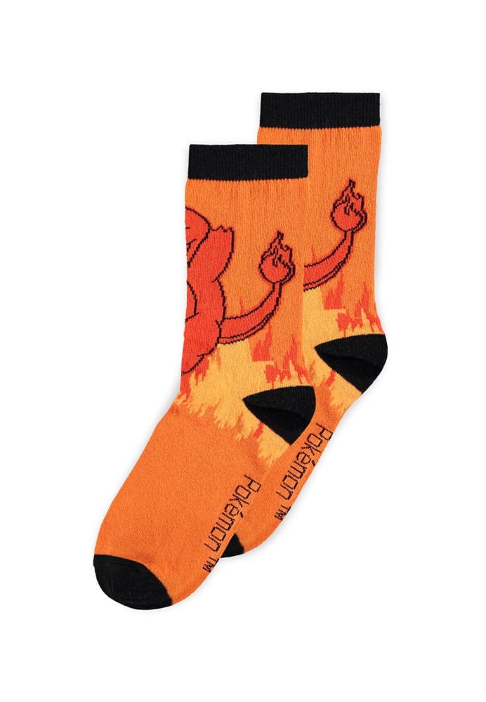 Pokemon pack 3 paires de chaussettes Crew 43-46