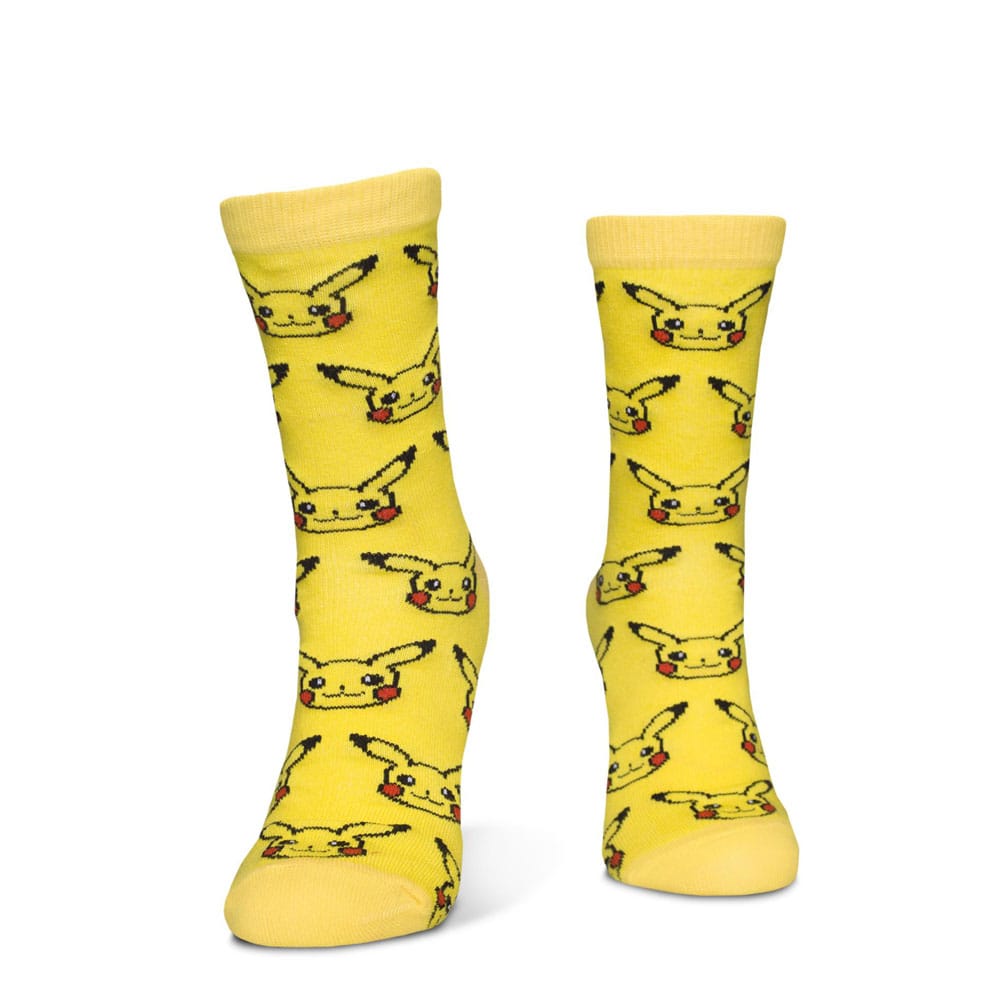 Pokémon pack 3 paires de chaussettes Three Icons 35-38