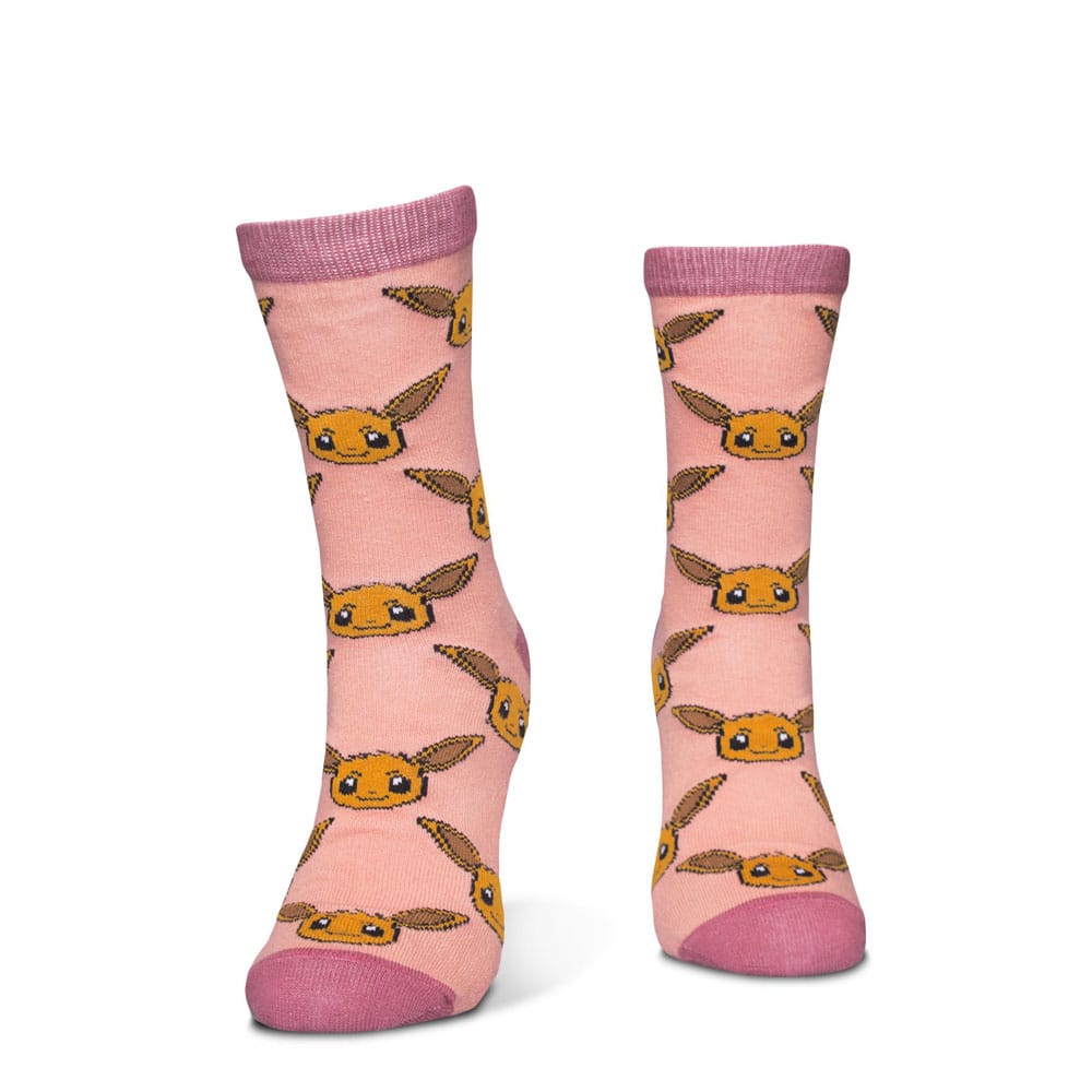 Pokémon pack 3 paires de chaussettes Three Icons 35-38