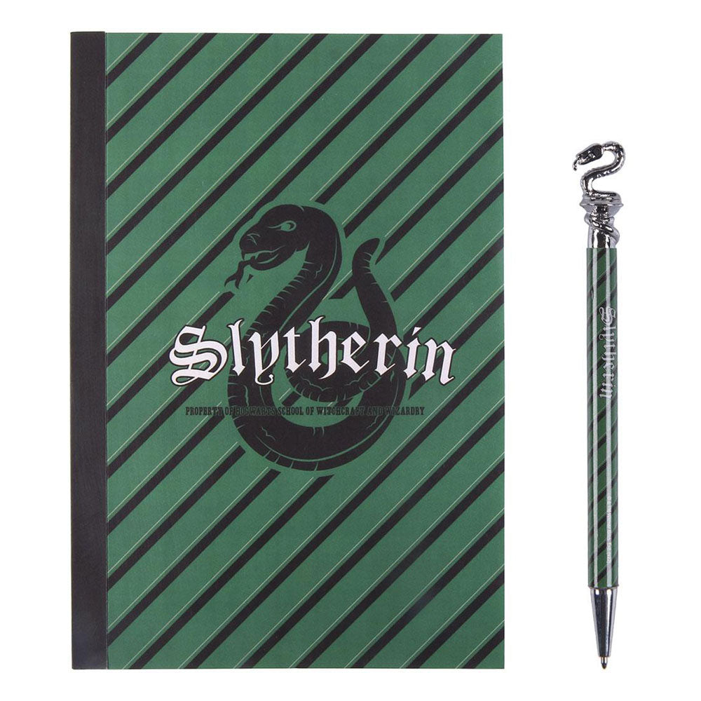 Harry Potter set papeterie Hogwarts vert
