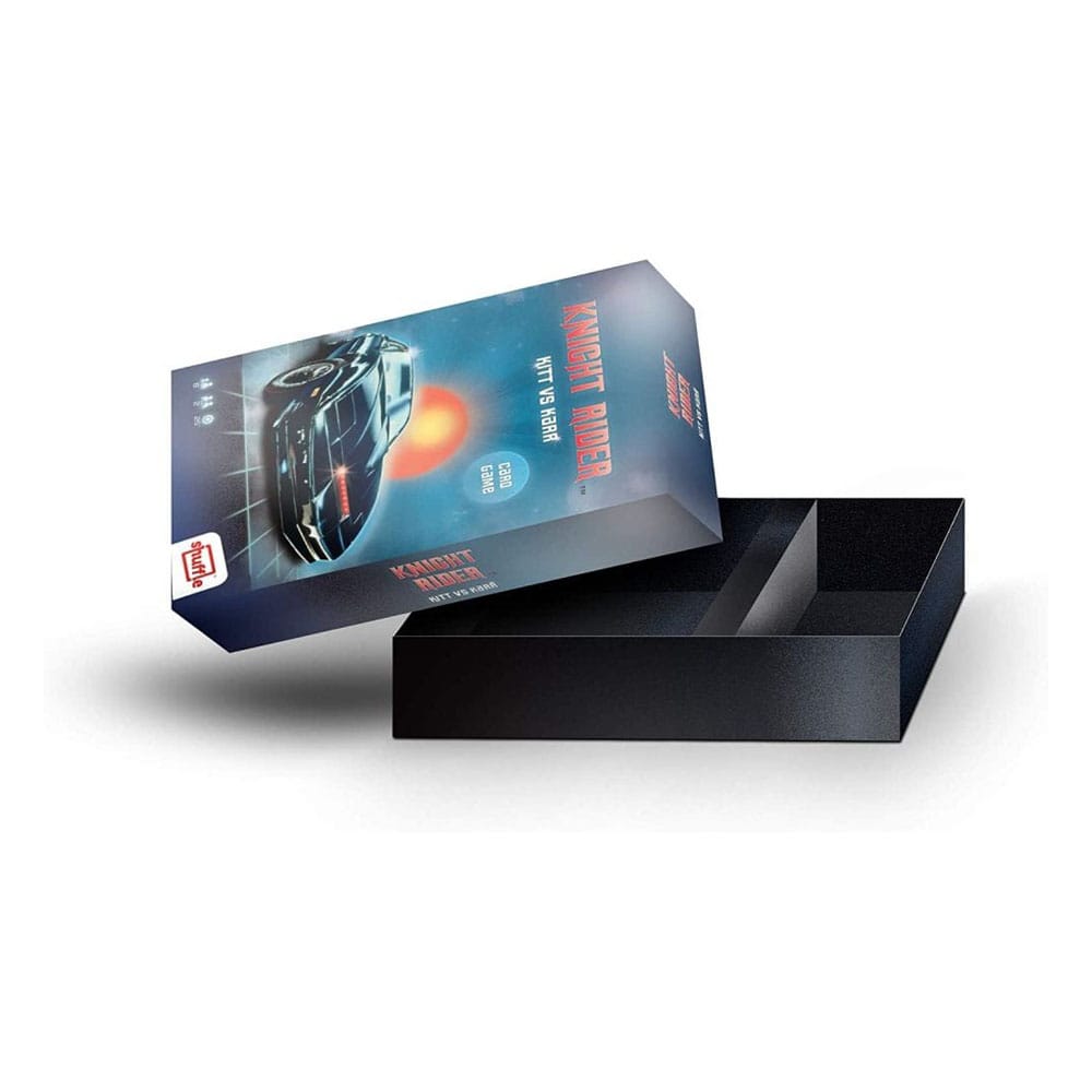 Knight Rider jeux de cartes Kitt vs. Karr Retro