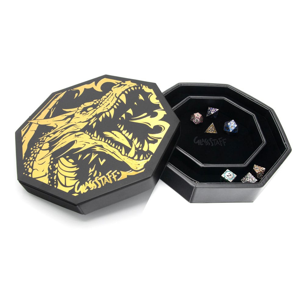 CritStones Arena Plateau à dés Black Dragon (Yellow Lid)