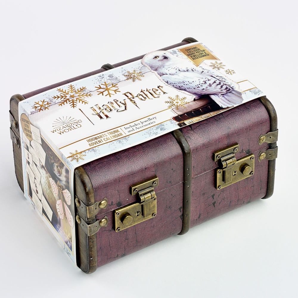 Harry Potter calendrier de l'avent bijoux & accessoires Poudlard Trunk