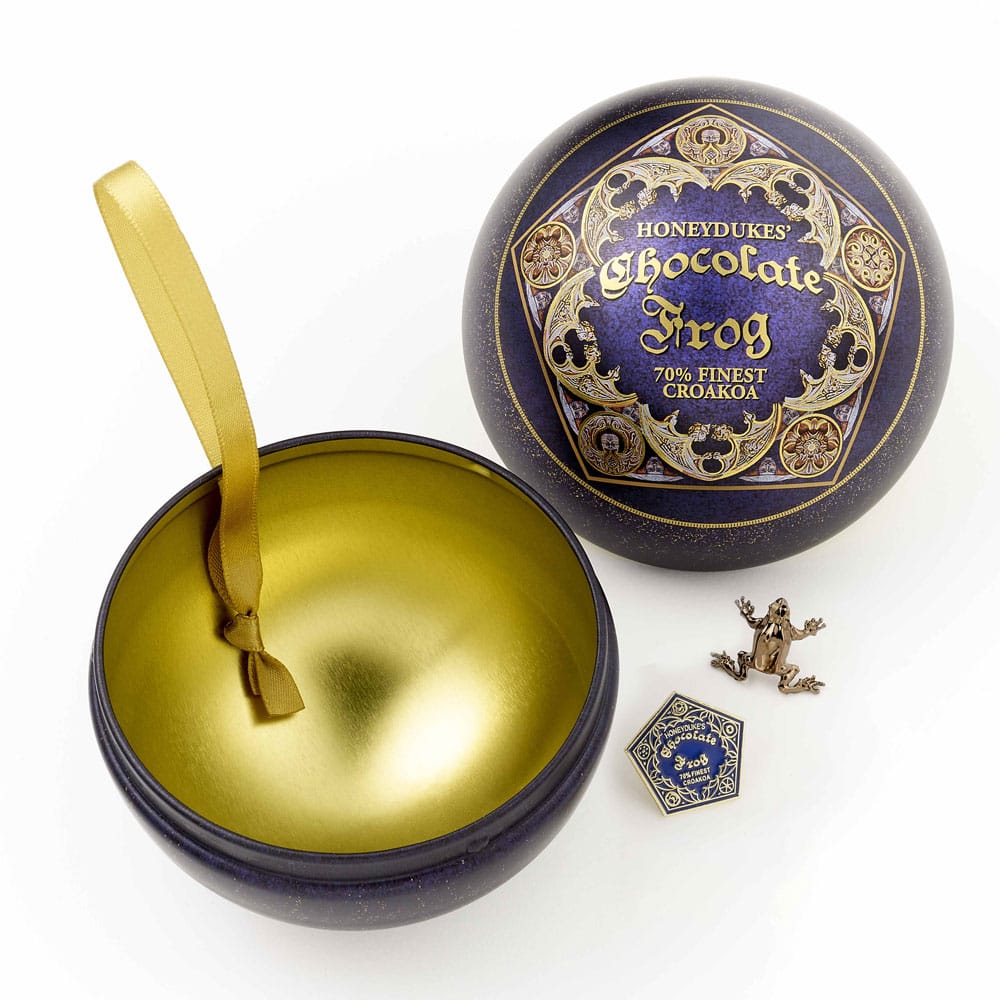 Harry Potter décoration sapin avec pin Chocolate Frog