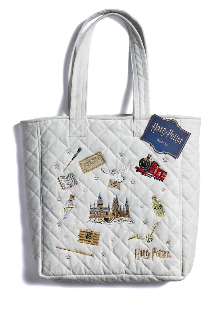 Harry Potter sac shopping Icônes Brodées en Velours