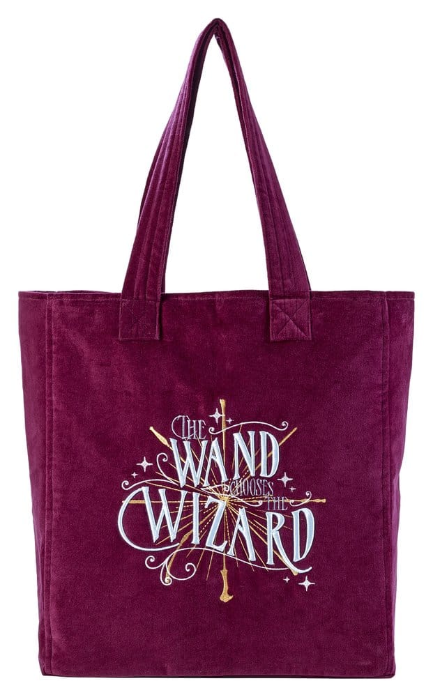 Harry Potter sac shopping La Baguette Choisit son Sorcier en Velours