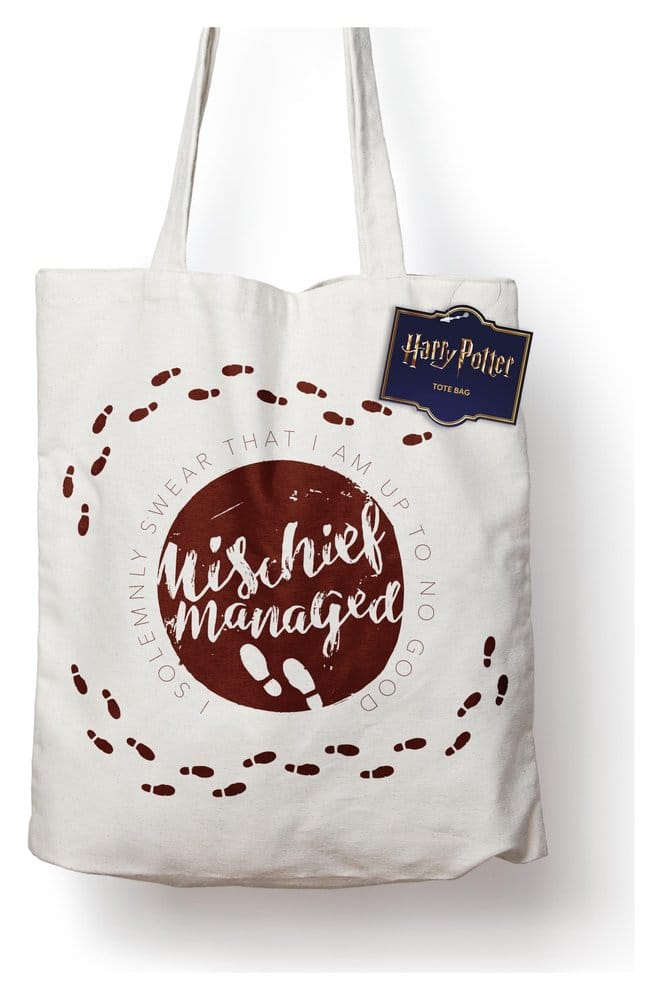 Harry Potter sac shopping Carte du Maraudeur en coton