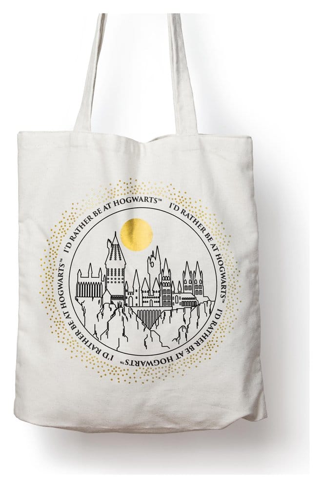 Harry Potter sac shopping Château de Poudlard en coton
