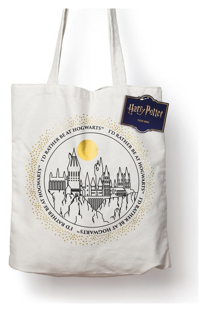 Harry Potter sac shopping Château de Poudlard en coton