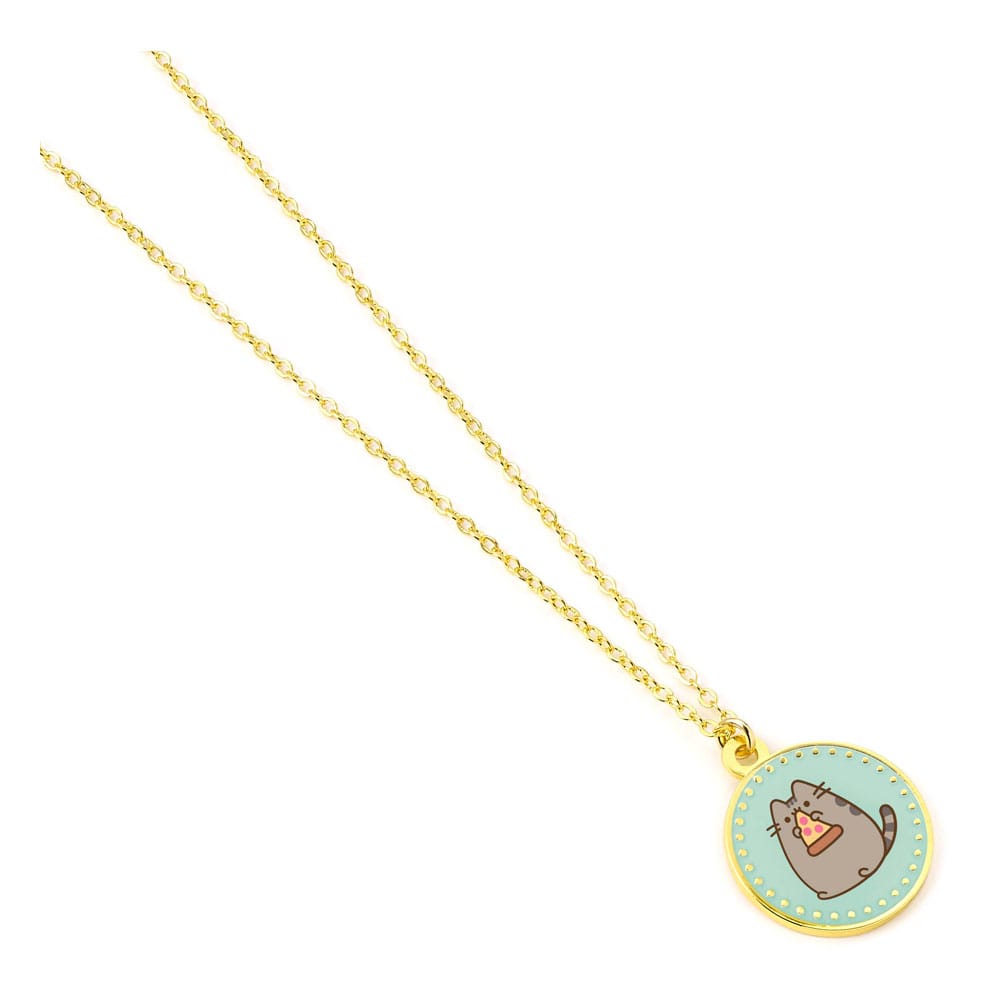 Pusheen pendentif et collier argent Blue Pizza