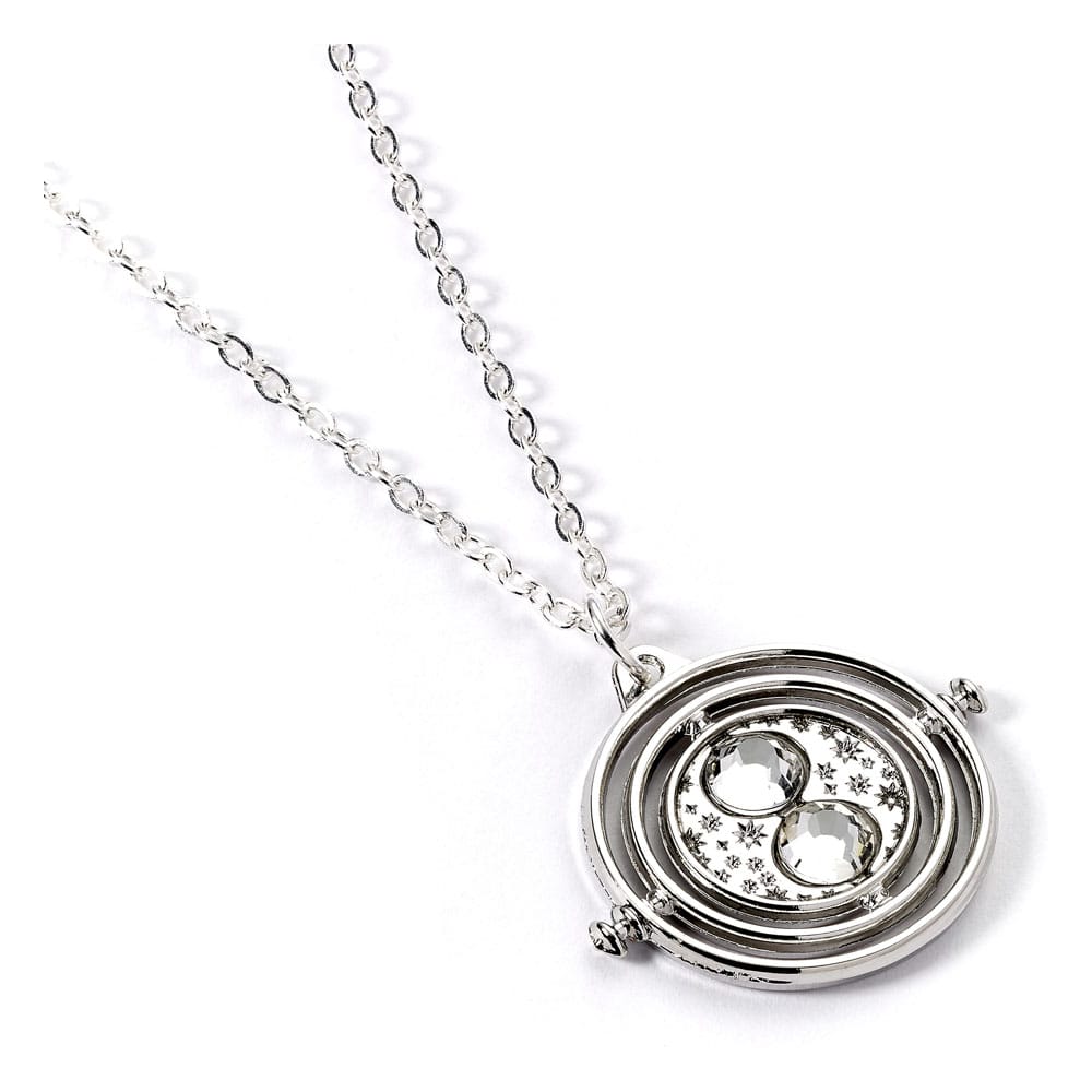 Harry Potter Collier breloque Time Turner (Argentée)