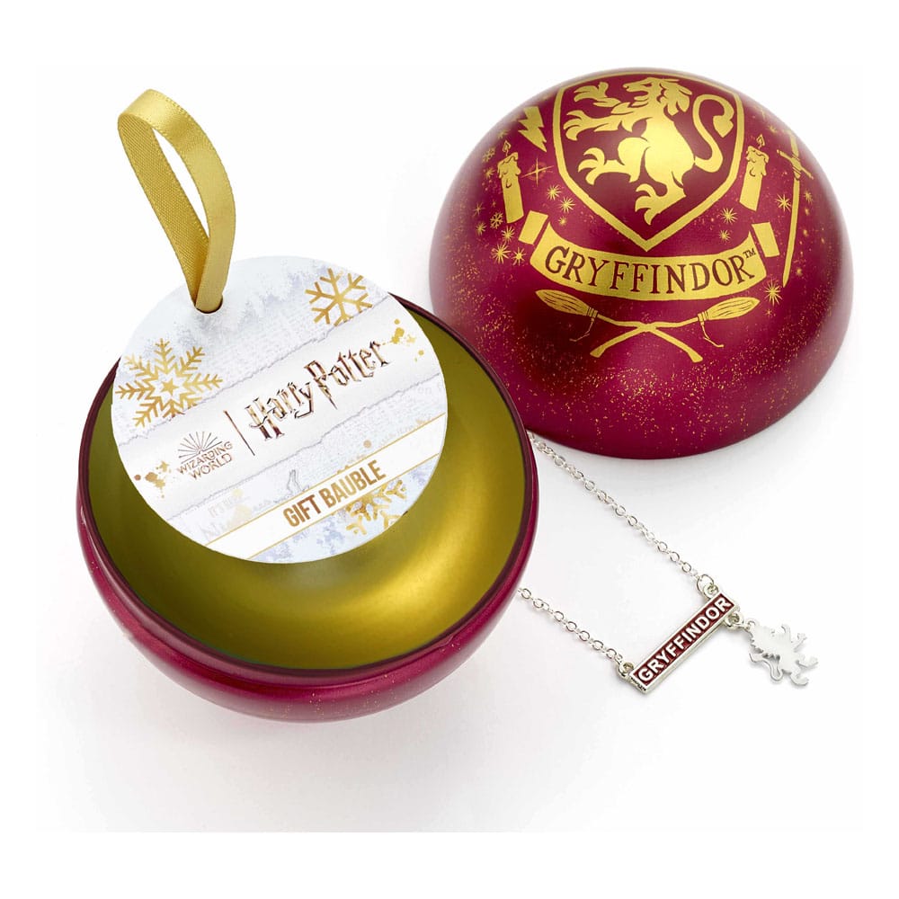 Harry Potter décoration sapin avec collier Gryffondor