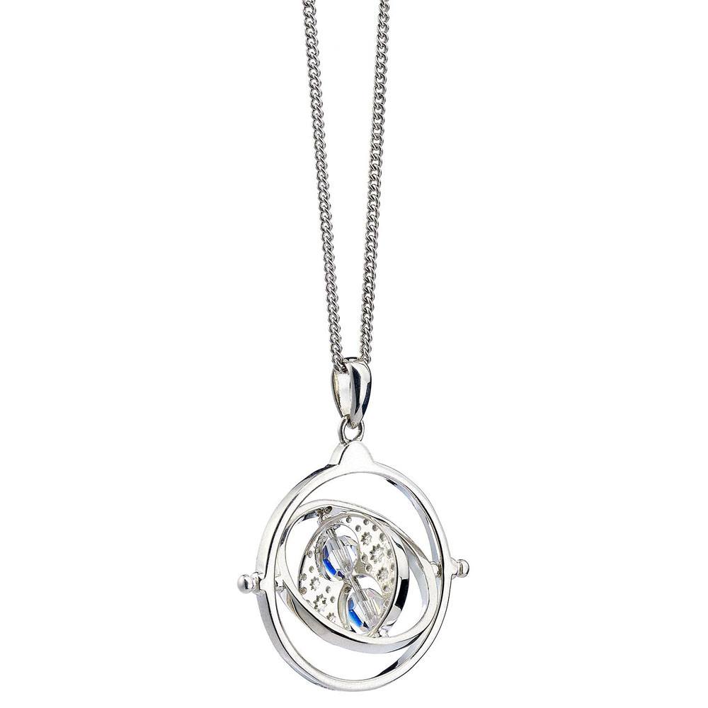 Harry Potter pendentif et collier Retourneur de Temps (argent sterling)