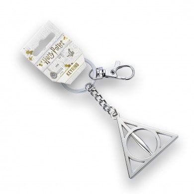 Harry Potter porte-clés Deathly Hallows (plaquées argent)