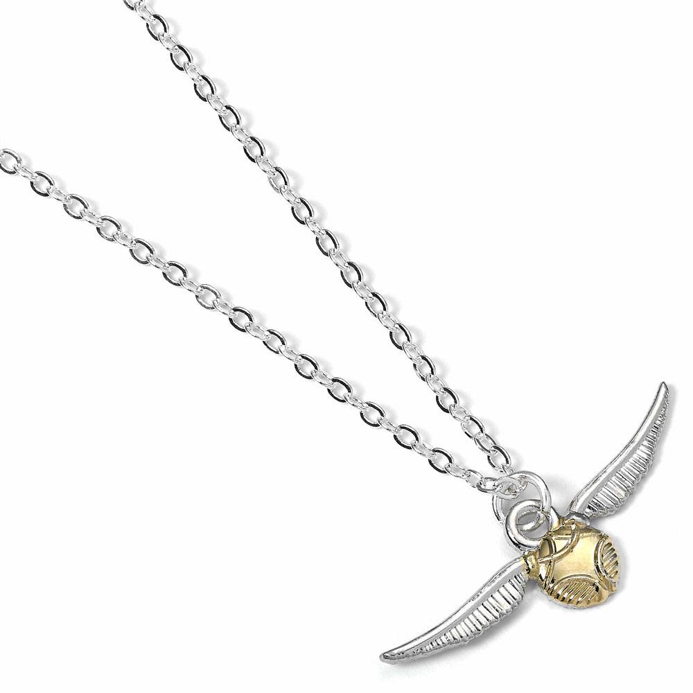 Harry Potter pendentif et collier plaqué argent Vif d´Or