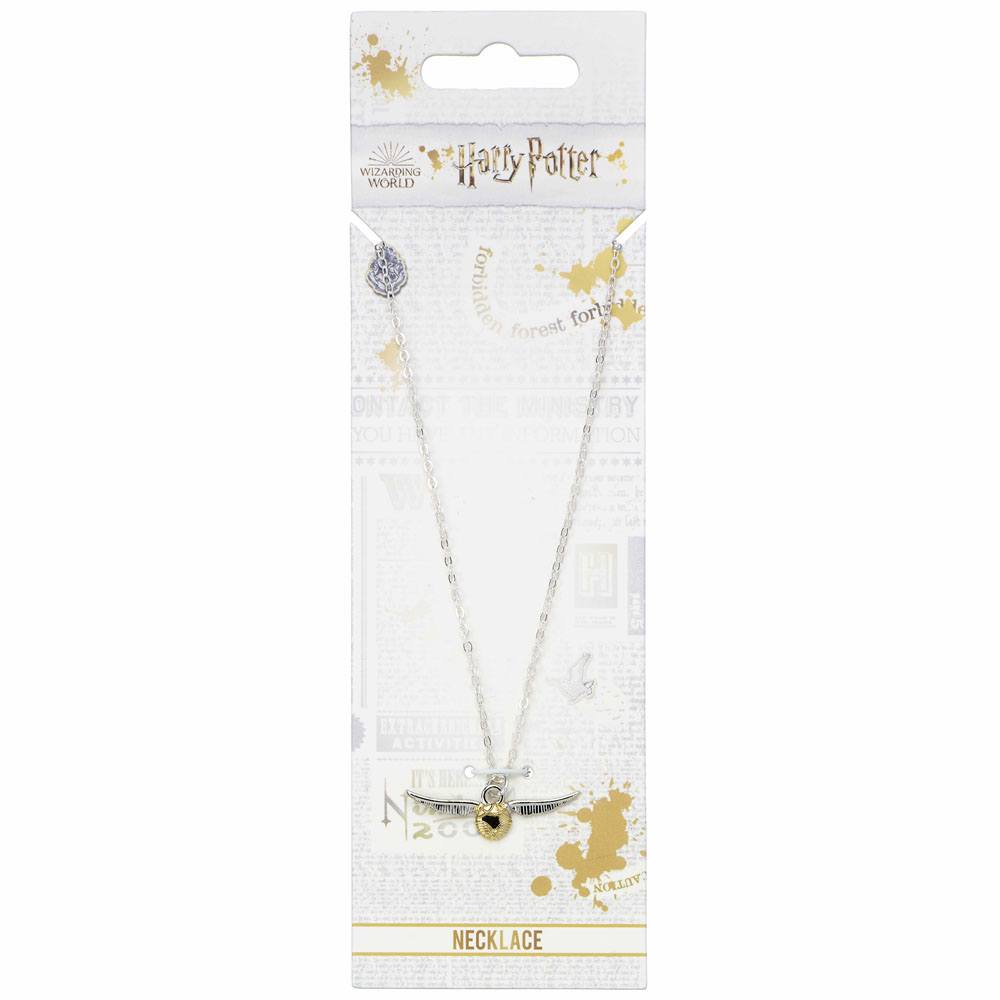 Harry Potter pendentif et collier plaqué argent Vif d´Or