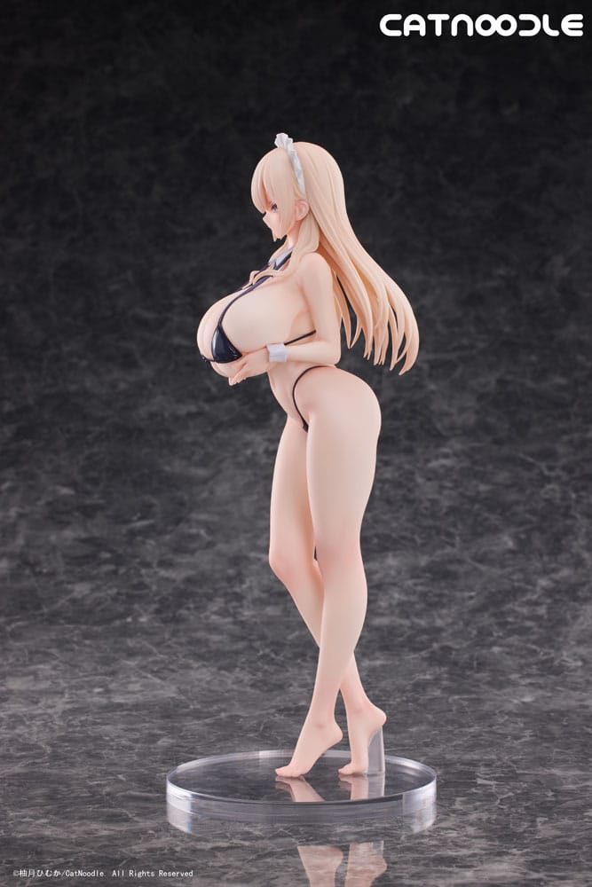 Original Character statuette PVC 1/6 Dosukebe Bikini wo Kitekureru Juujun na Maid-san Illustration by Himuka Yuzuki 27 cm