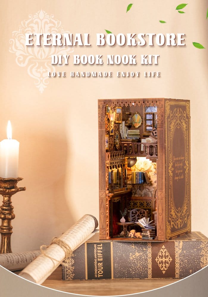 Maquette Book Nook Eternal Bookstore 23 x 11 cm