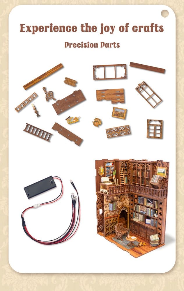 Maquette Book Nook Eternal Bookstore 23 x 11 cm