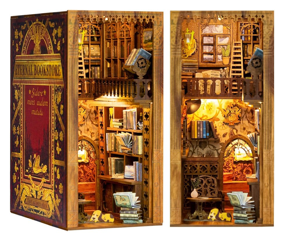 Maquette Book Nook Eternal Bookstore 23 x 11 cm