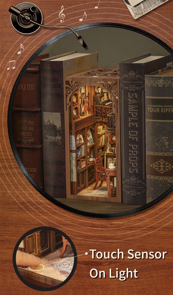 Maquette Book Nook The Secret Rhythm 23 x 11 cm
