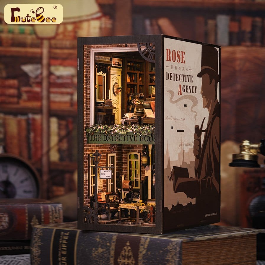 Maquette Book Nook Rose Detective Agency 23 x 11 cm
