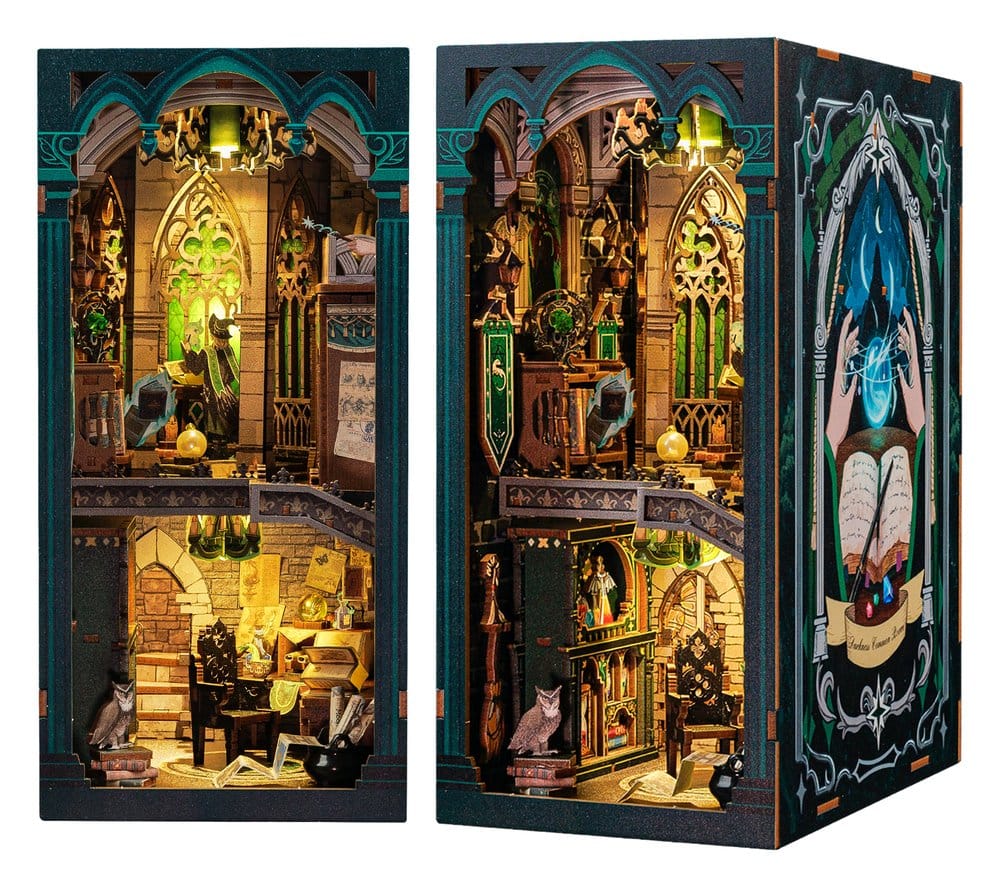 Maquette Book Nook Darkness Common Room 23 x 11 cm
