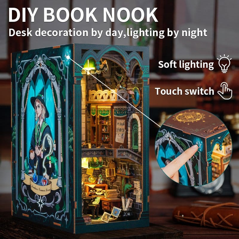 Maquette Book Nook Darkness Common Room 23 x 11 cm