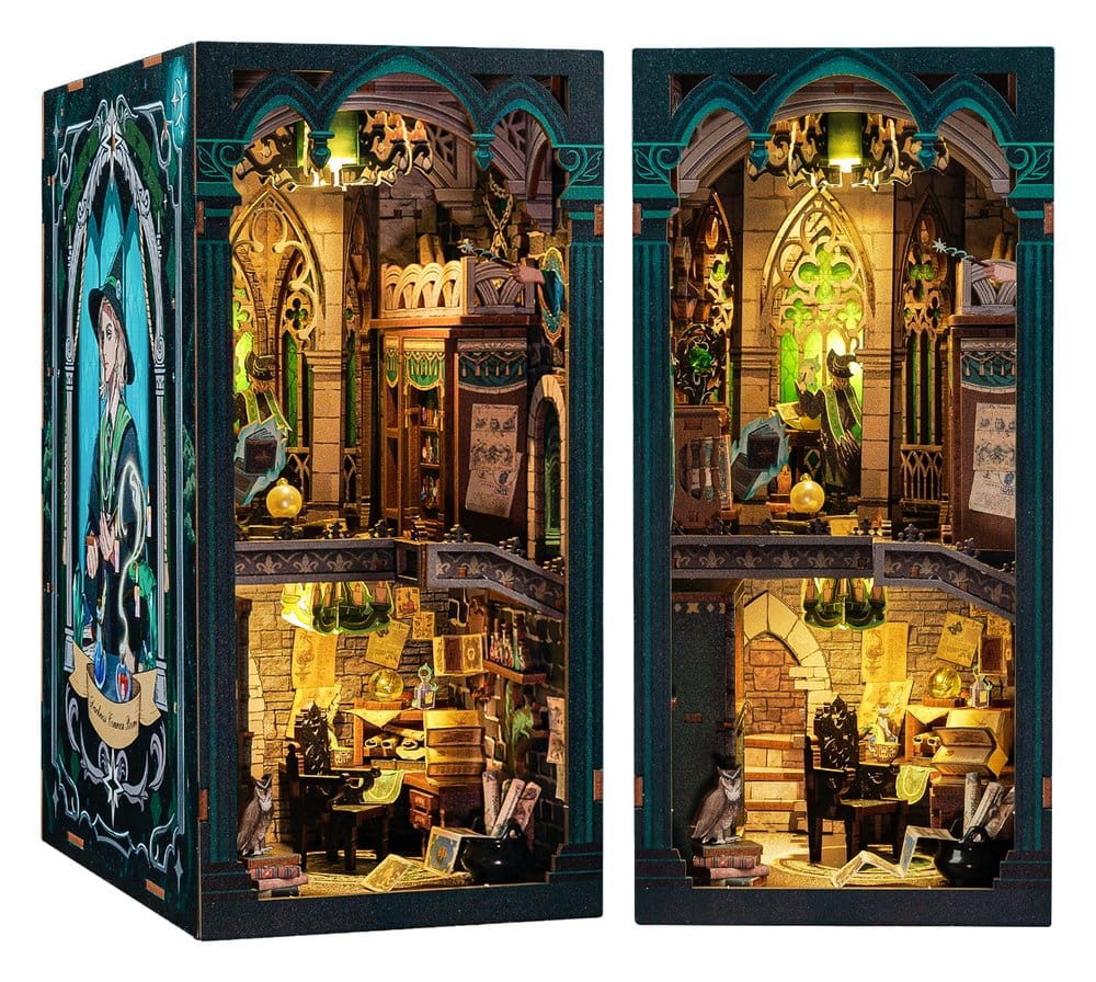 Maquette Book Nook Darkness Common Room 23 x 11 cm