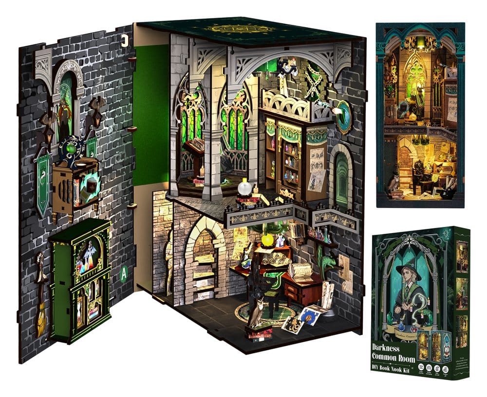 Maquette Book Nook Darkness Common Room 23 x 11 cm