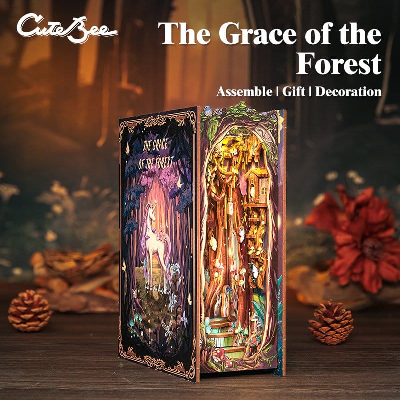 Maquette Book Nook The Grace of Forest 22 x 8 cm
