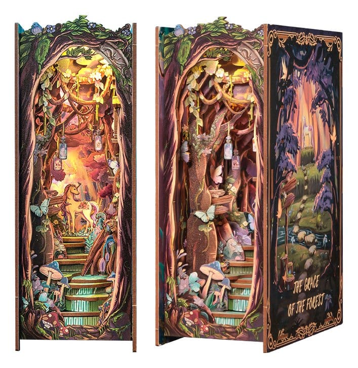 Maquette Book Nook The Grace of Forest 22 x 8 cm