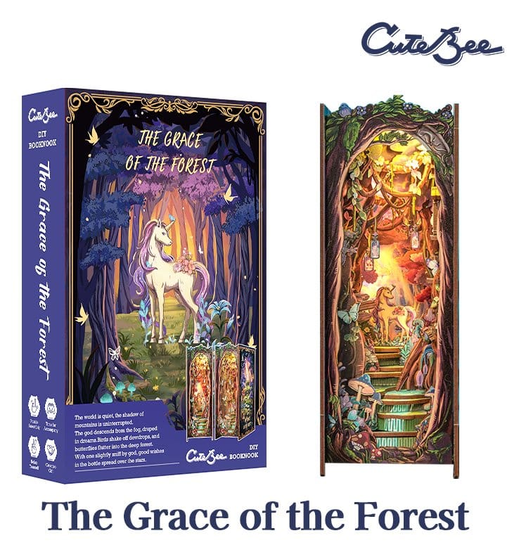 Maquette Book Nook The Grace of Forest 22 x 8 cm