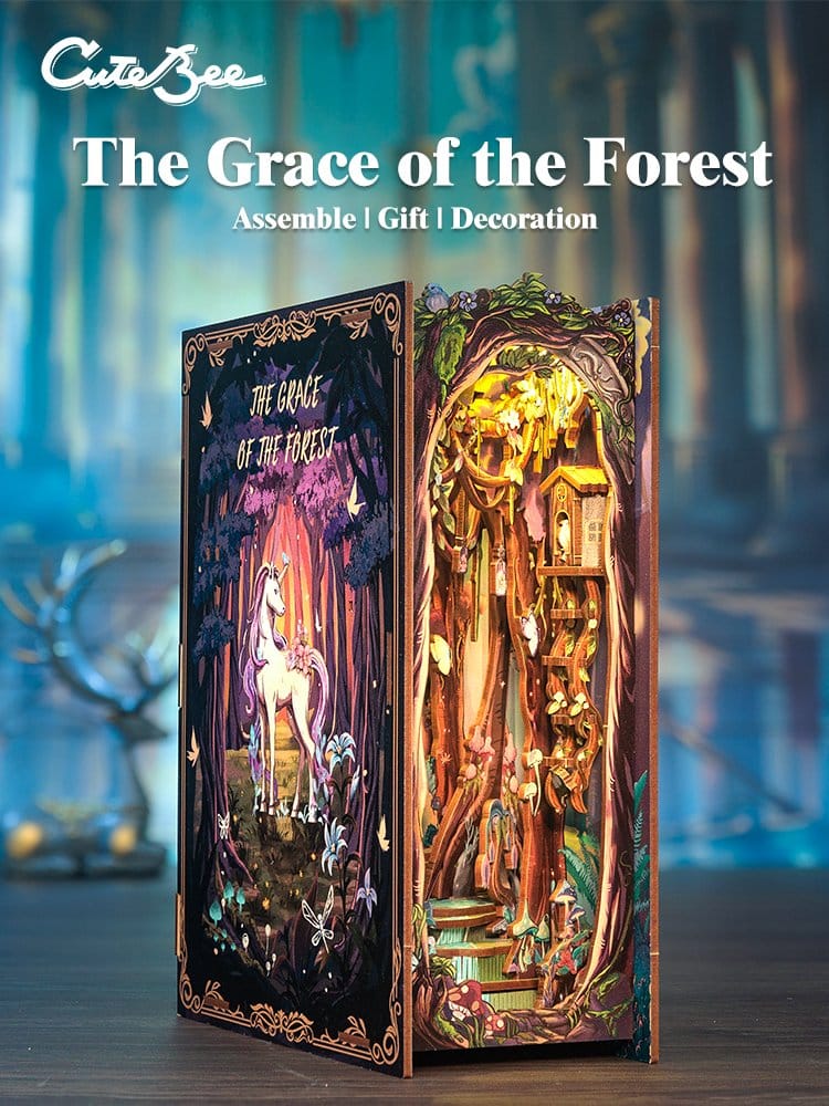Maquette Book Nook The Grace of Forest 22 x 8 cm