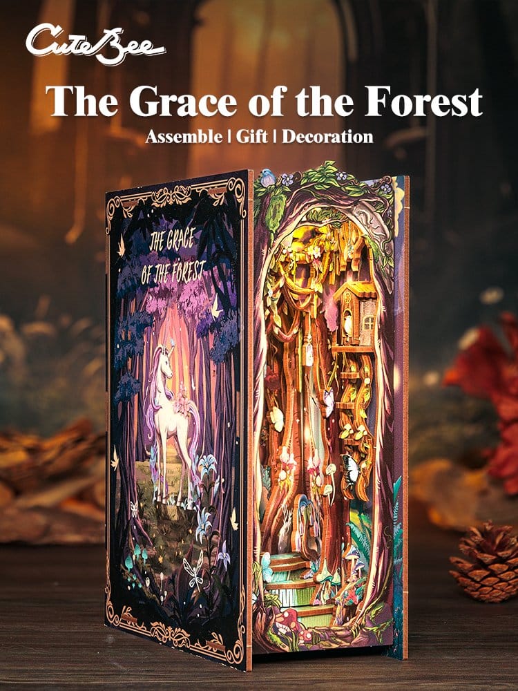 Maquette Book Nook The Grace of Forest 22 x 8 cm