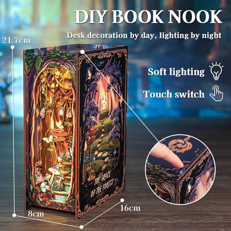 Maquette Book Nook The Grace of Forest 22 x 8 cm