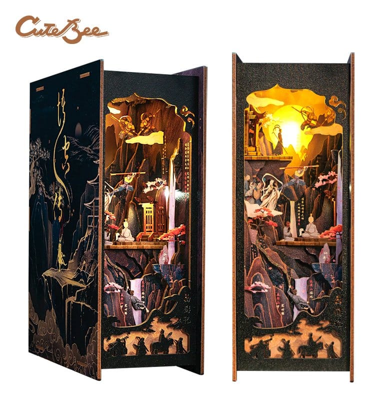 Maquette Book Nook The Legend of Wukong 22 x 8 cm