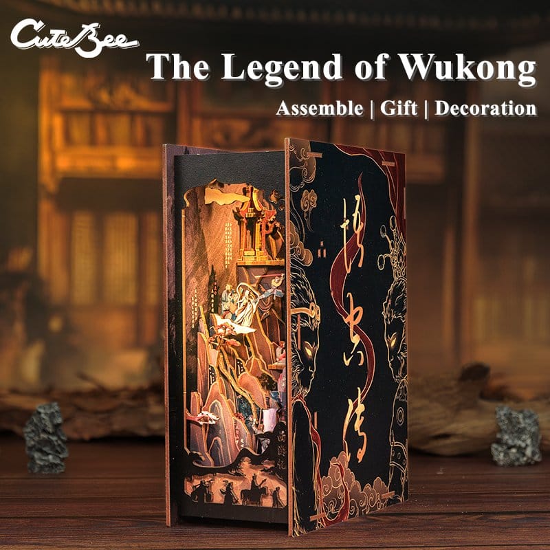 Maquette Book Nook The Legend of Wukong 22 x 8 cm