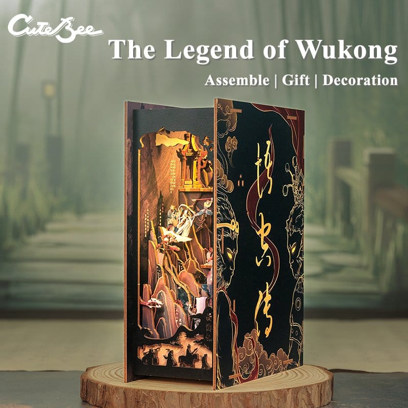 Maquette Book Nook The Legend of Wukong 22 x 8 cm