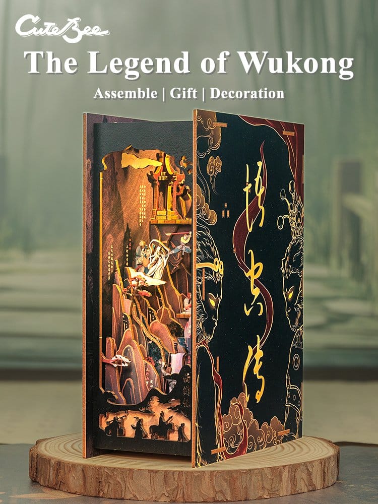 Maquette Book Nook The Legend of Wukong 22 x 8 cm