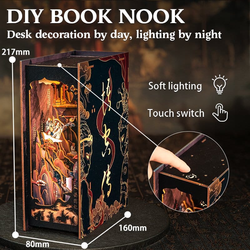 Maquette Book Nook The Legend of Wukong 22 x 8 cm