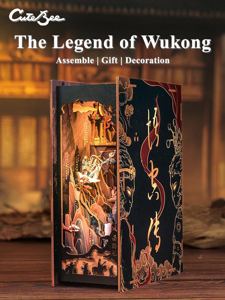 Maquette Book Nook The Legend of Wukong 22 x 8 cm