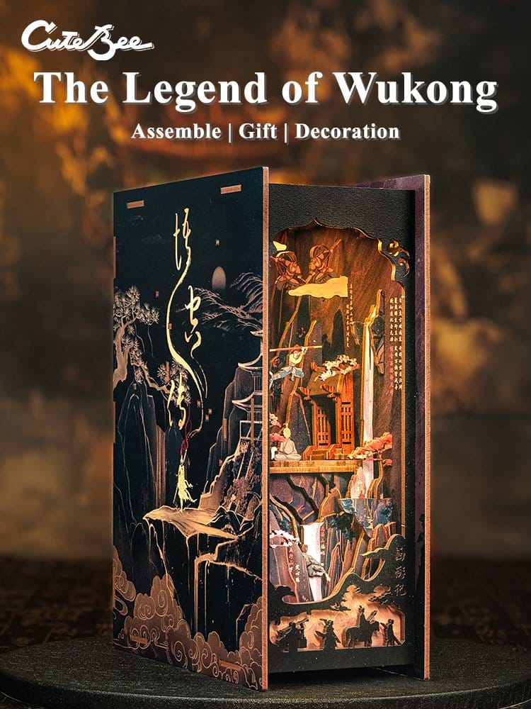 Maquette Book Nook The Legend of Wukong 22 x 8 cm