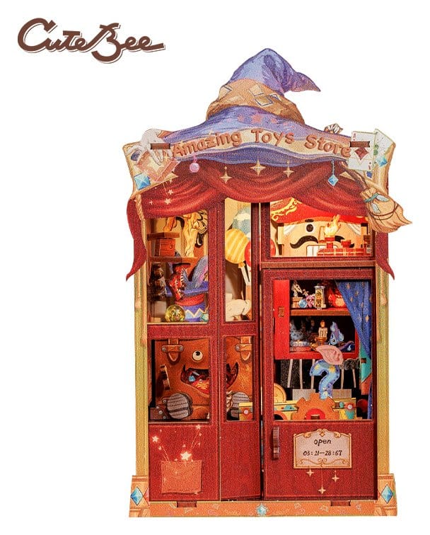 Maquette Book Nook Amazing Toy Store 17 x 12 cm