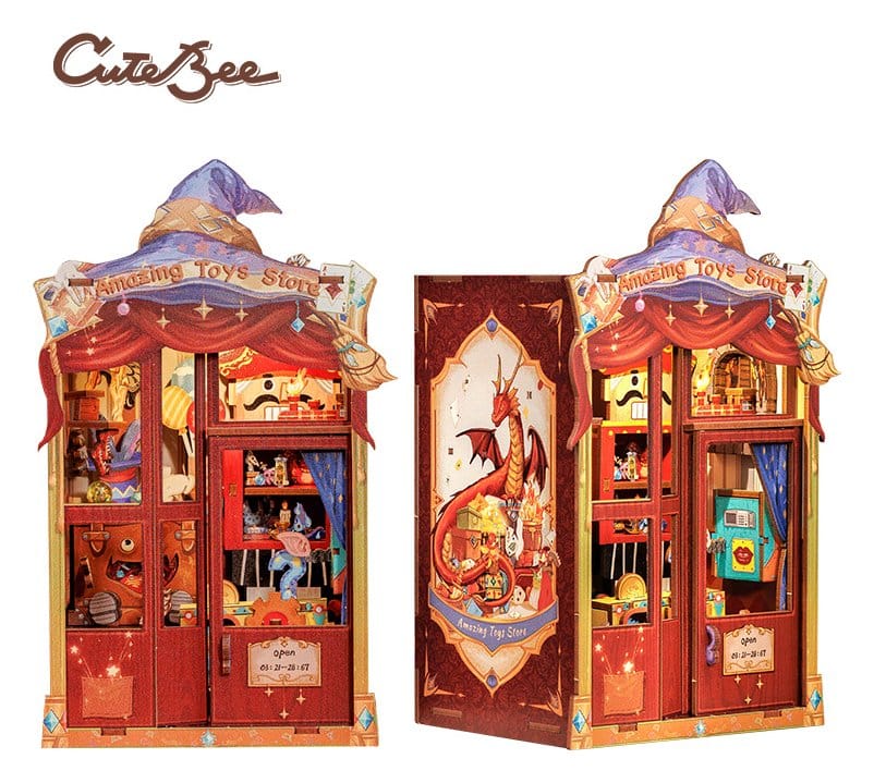Maquette Book Nook Amazing Toy Store 17 x 12 cm
