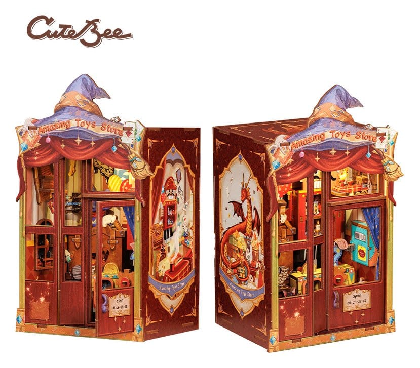Maquette Book Nook Amazing Toy Store 17 x 12 cm