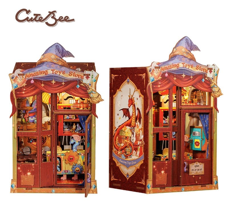 Maquette Book Nook Amazing Toy Store 17 x 12 cm