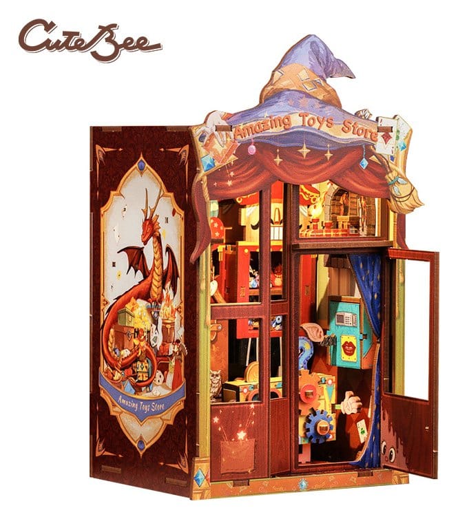 Maquette Book Nook Amazing Toy Store 17 x 12 cm