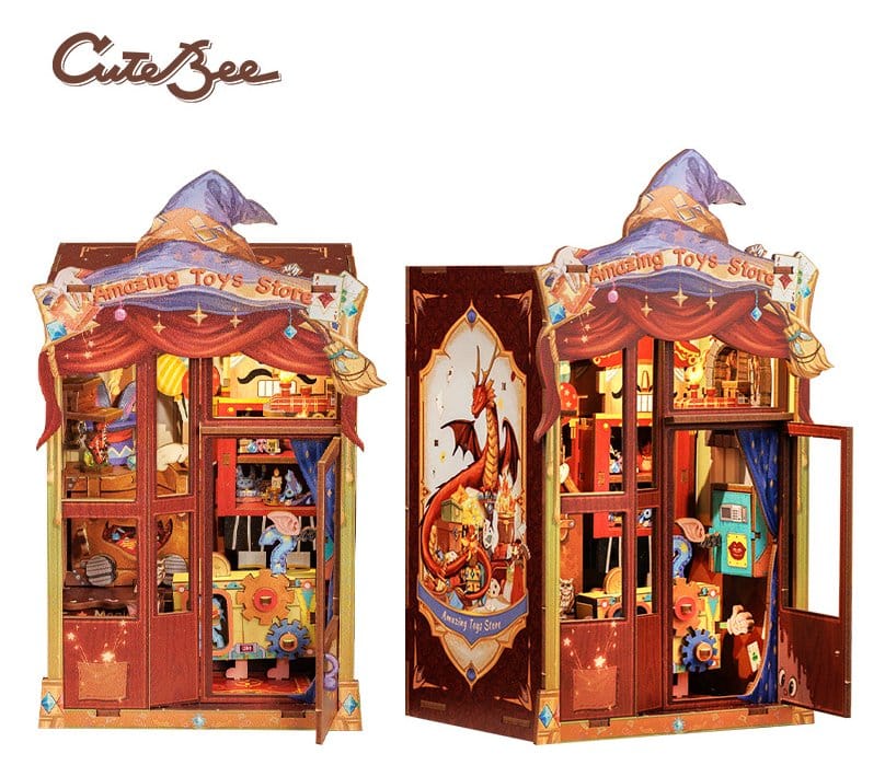 Maquette Book Nook Amazing Toy Store 17 x 12 cm