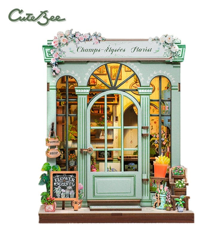 Maquette Miniature House Champs-Élysées Florist 18 x 16 cm